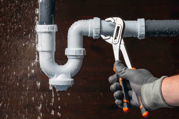 Professional Sewer Line Repair technician working in Broadway, OH